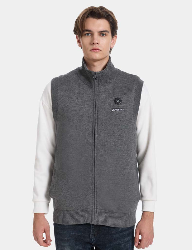 Men's Heated Sweater Vest 7.4V, M91 [Final Sale]