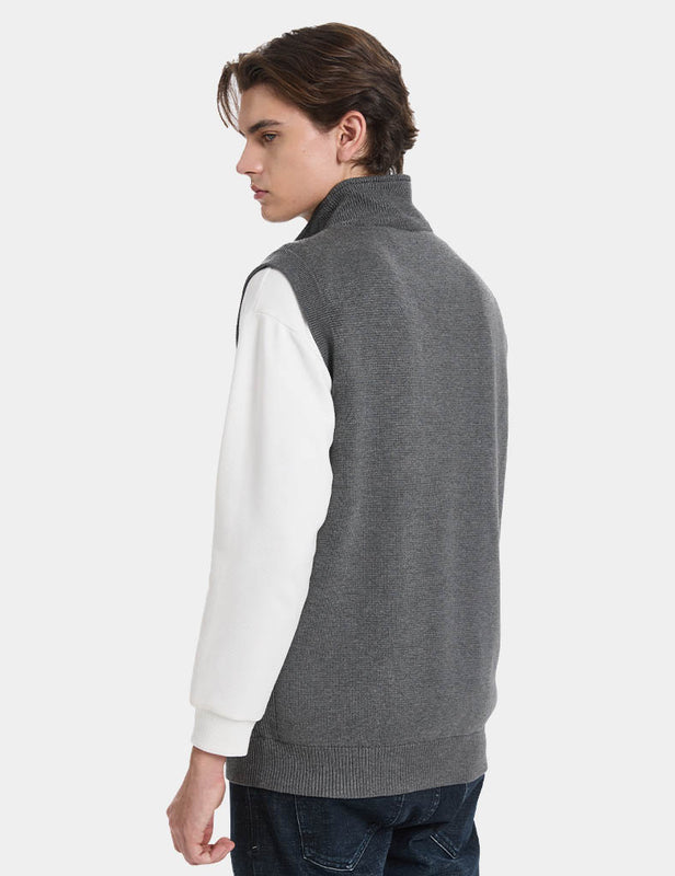Men's Heated Sweater Vest 7.4V, M91 [Final Sale]