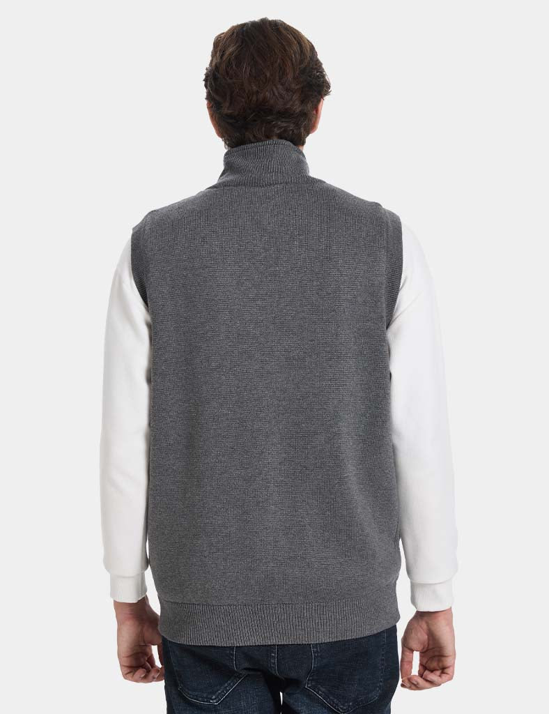 Men's Heated Sweater Vest 7.4V, M91 [Final Sale]