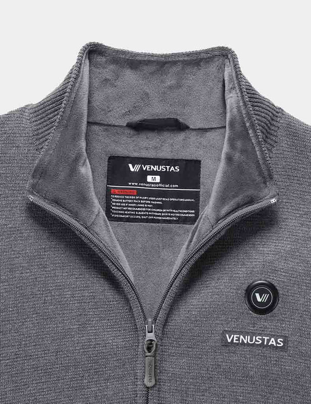 Men's Heated Sweater Jacket 7.4V, M93 [Final Sale]