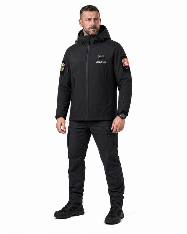 Men's  Dual Control Heated Tactical Jacket 12V