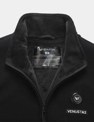 Men’s Zip-Up Heated Knit Vest