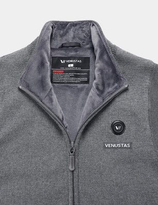 Men's Heated Sweater Vest 7.4V, M91 [Final Sale]