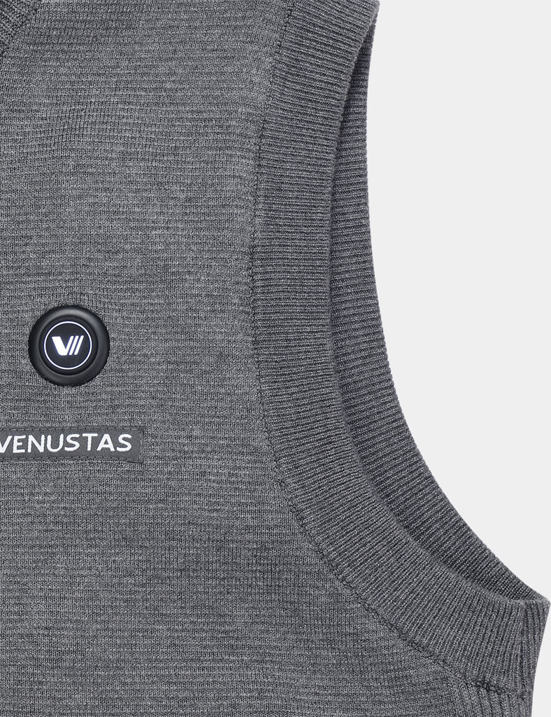 Men's Heated Sweater Vest 7.4V, M91 [Final Sale]