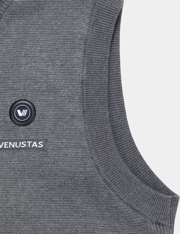 Men's Heated Sweater Vest 7.4V, M91 [Final Sale]