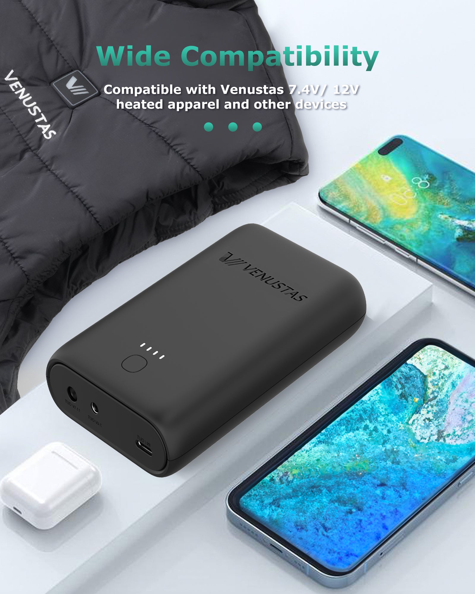 7.4V/12V Battery (54Wh), 7.5K