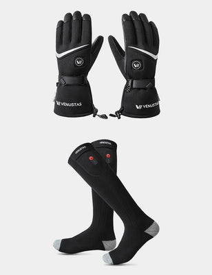 Unisex Waterproof Heated Gloves 7.4V & Heated Socks, G02 & S10
