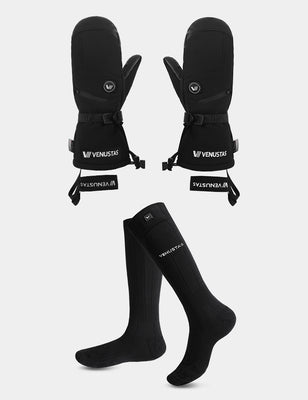 Waterproof Heated Mittens for Unisex 7.4V & Heated Socks, G03 & S11