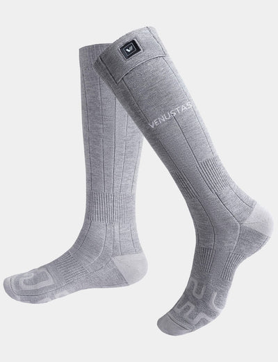 [Upgrade] Unisex Heated Socks 7.4V (with Half-Foot Coverage), S11 - Grey