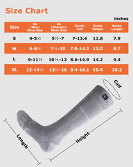 [Upgrade] Unisex Heated Socks 7.4V (with Half-Foot Coverage), S11