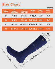 [Upgrade] Unisex Heated Socks 7.4V (with Half-Foot Coverage), S11