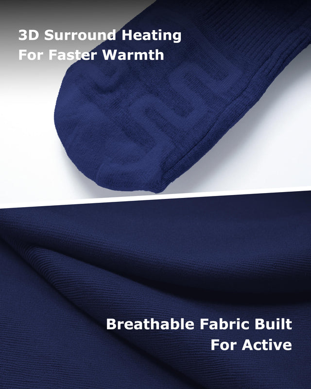 [Upgrade] Unisex Heated Socks 7.4V (with Half-Foot Coverage), S11