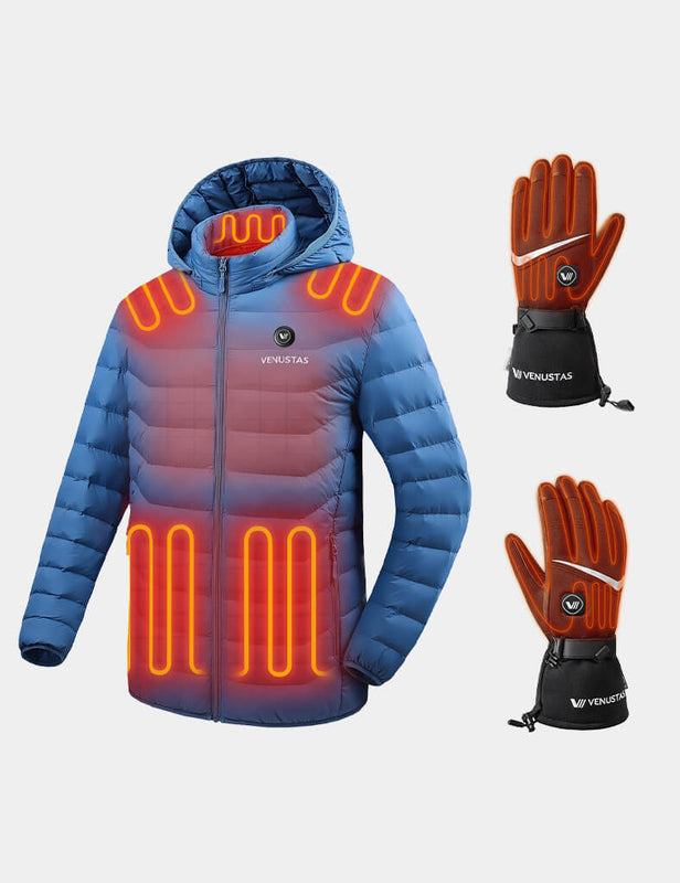 Unisex Heated Jacket 7.4V & Heated Gloves, U8999 & G02
