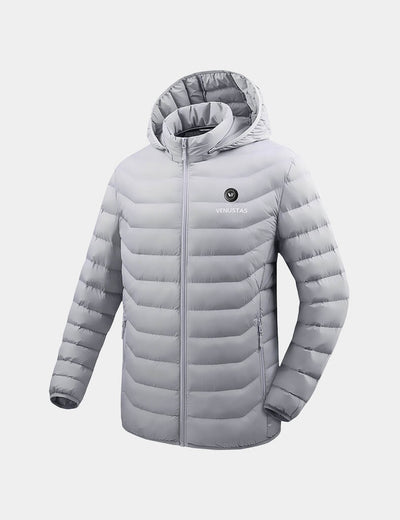 Heated Jacket 7.4V for Unisex, U8999 - Grey