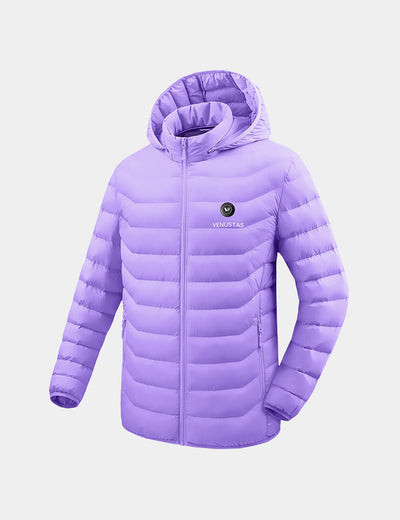 Heated Jacket 7.4V for Unisex, U8999 - Purple