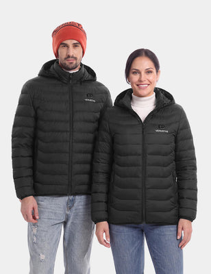 Unisex Dual Control Heated Jacket 7.4V-12H Runtime, U9001 Pro