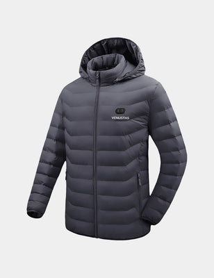 [Open Box] Heated Jacket for Unisex with Heating Areas Control Button, 7.4V, U9001