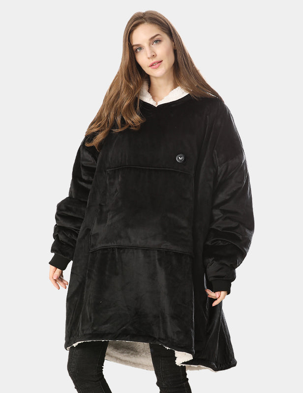 [Upgrade] Unisex Heated Wearable Blanket Hoodie 7.4V, U2169U