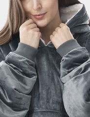 [Upgrade] Unisex Heated Wearable Blanket Hoodie 7.4V, U2169U