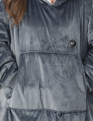 [Upgrade] Unisex Heated Wearable Blanket Hoodie 7.4V, U2169U