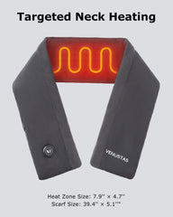 Unisex Heated Fleece Scarf 7.4V, SP02