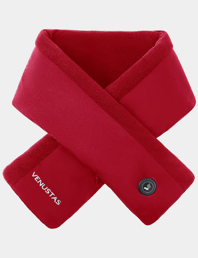 Unisex Heated Fleece Scarf 7.4V, SP02 - Red