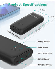 7.4V/12V Battery (74Wh), 10K