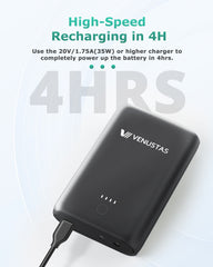 7.4V/12V Battery (74Wh), 10K