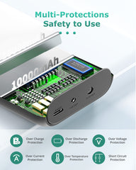 7.4V/12V Battery (74Wh), 10K