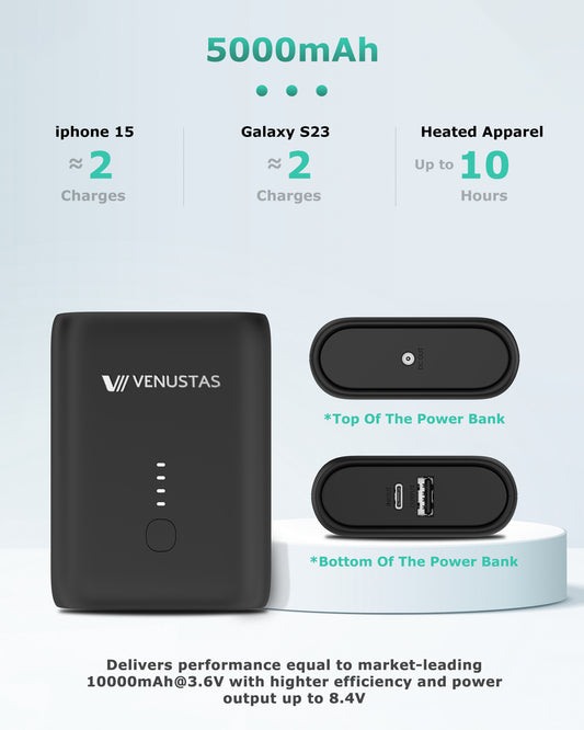 Mini 7.4V Battery (36Wh) & Charger Set, 5K