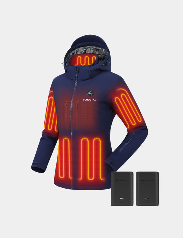 Women's Waterproof Heated Lightweight FELLEX® Jacket 12V, W20 & Extra Battery