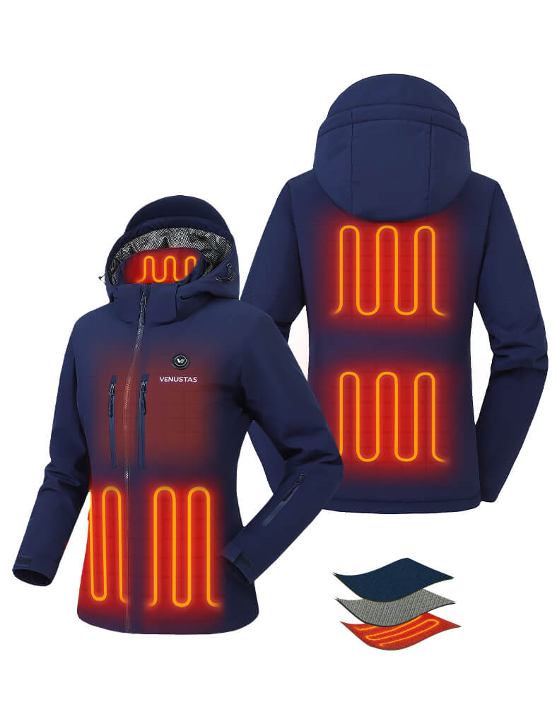 Women's Waterproof Heated Lightweight FELLEX® Jacket 12V, W20