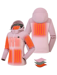 Women's Waterproof Heated Lightweight FELLEX® Jacket 12V, W20