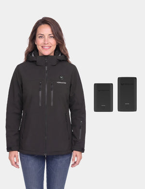 Women's Waterproof Heated Lightweight FELLEX Jacket 12V, W20 & Extra Battery hover