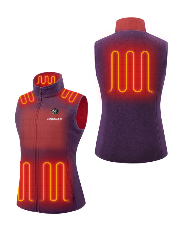 Women's Heated Fleece Vest 7.4V - New Colors, W2117