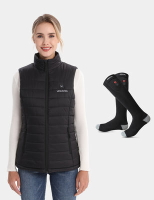 Women's Classic Heated Vest 7.4V & Heated Socks, W2118 & S10