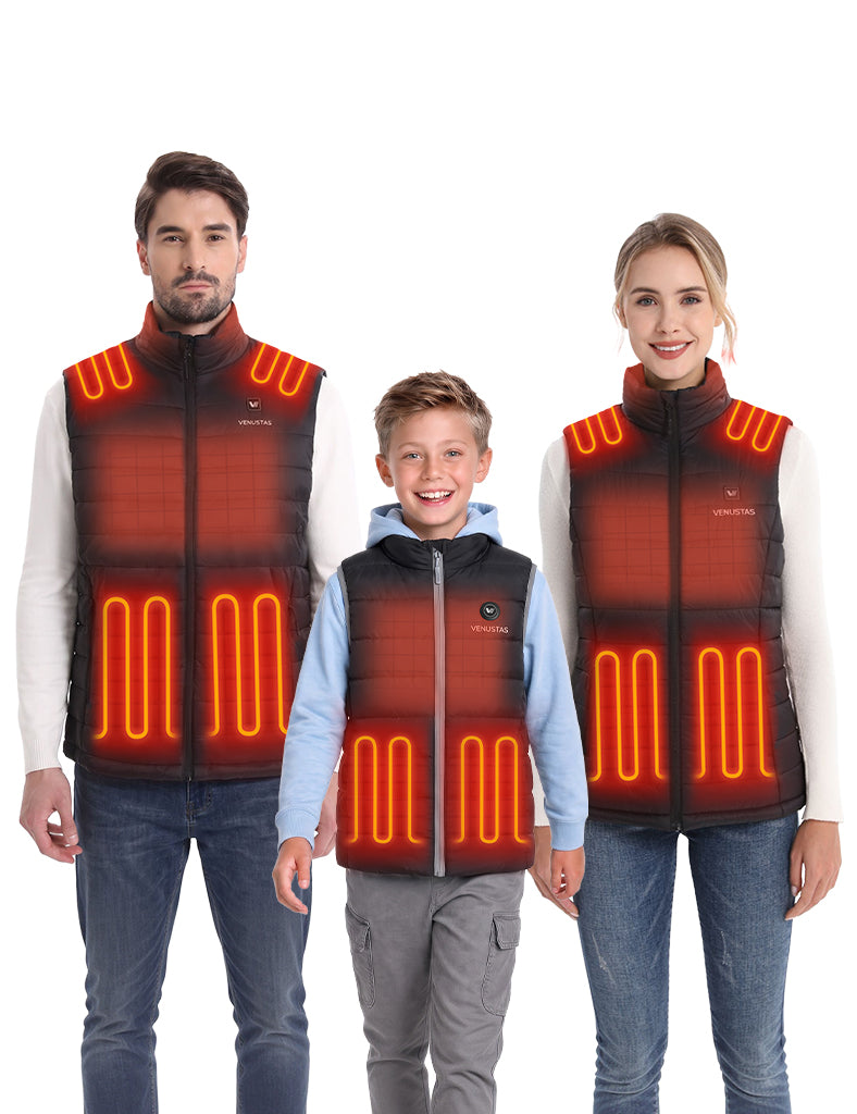 Men's, Women's & Kids' Classic Heated Vest 7.4, M2118 & W2118 & KV10
