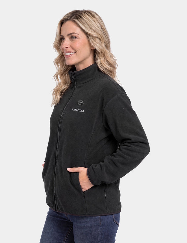 Zipper up Heated Fleece Jacket for Women 7.4V & Heated Socks, W2136 & S10