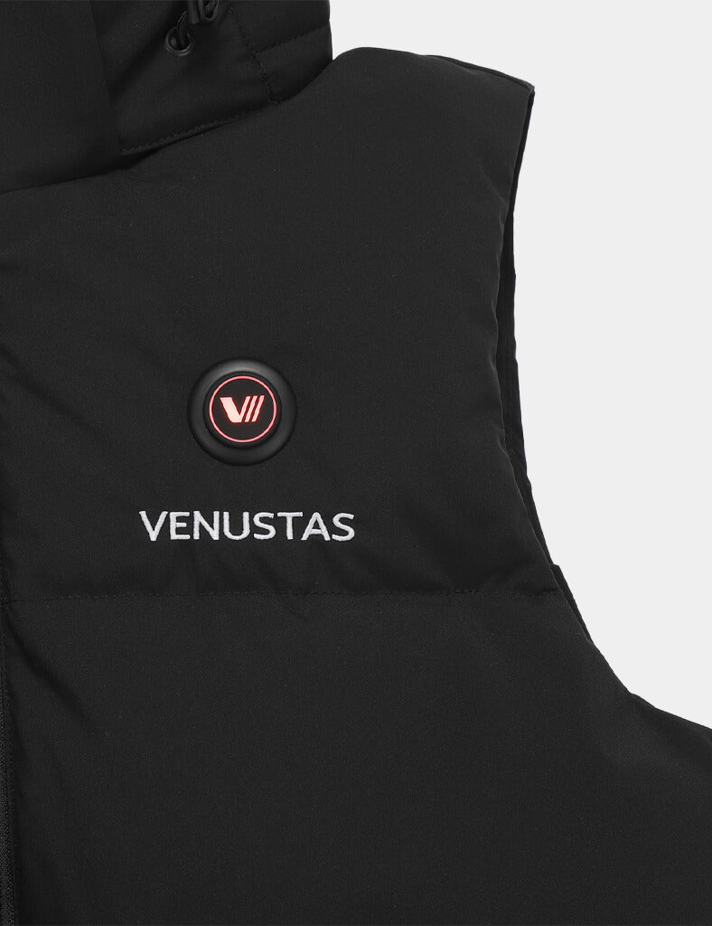 Women’s Heated Down Vest with Detachable Hood 7.4V, W78