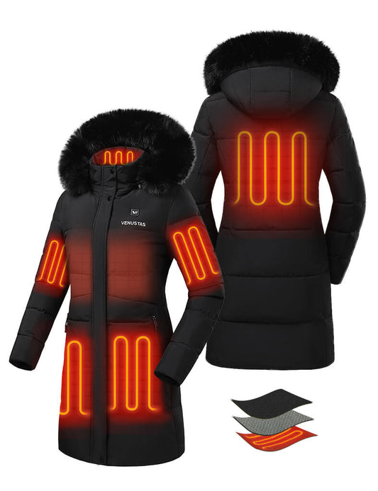 Women's 6-Zone Heated Parka 7.4V, W80