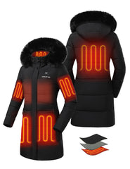 Women's 6-Zone Heated Parka 7.4V, W80