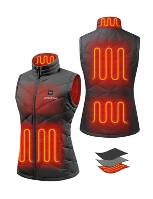 Women's Heated Lightweight Quilted Vest 7.4V, W52 hover