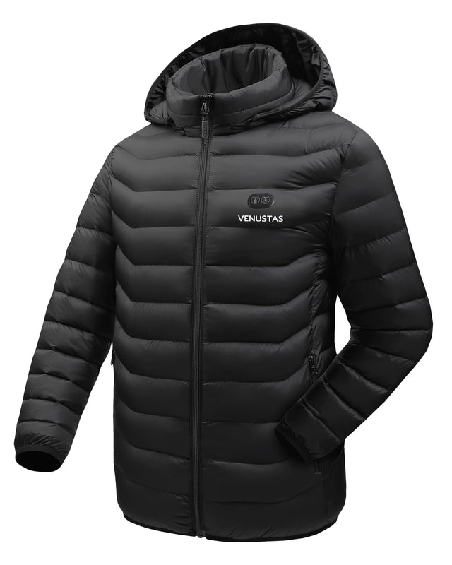Dual Control Unisex Heated Jacket with Arm Heating 7.4V