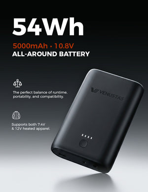 7.4V/12V Battery (54Wh), 7.5K hover