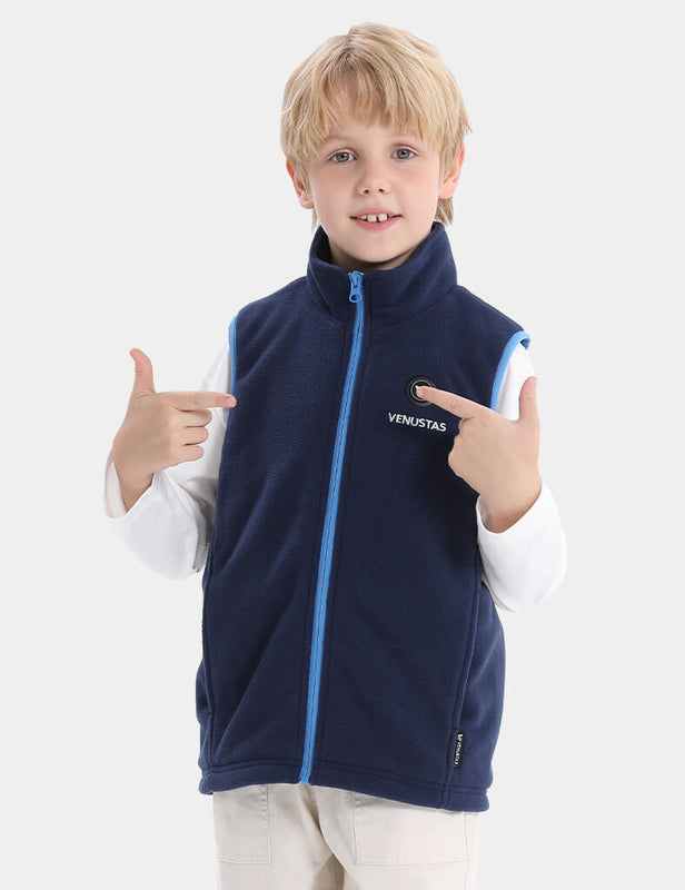 [Open Box] Boy's Heated Fleece Vest 7.4V, KB15