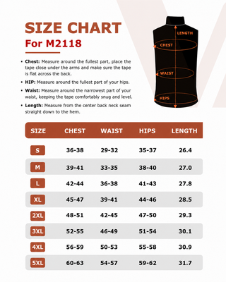 [Bundle Deal] Men's & Women's Classic Heated Vest 7.4V, M2118 & W2118