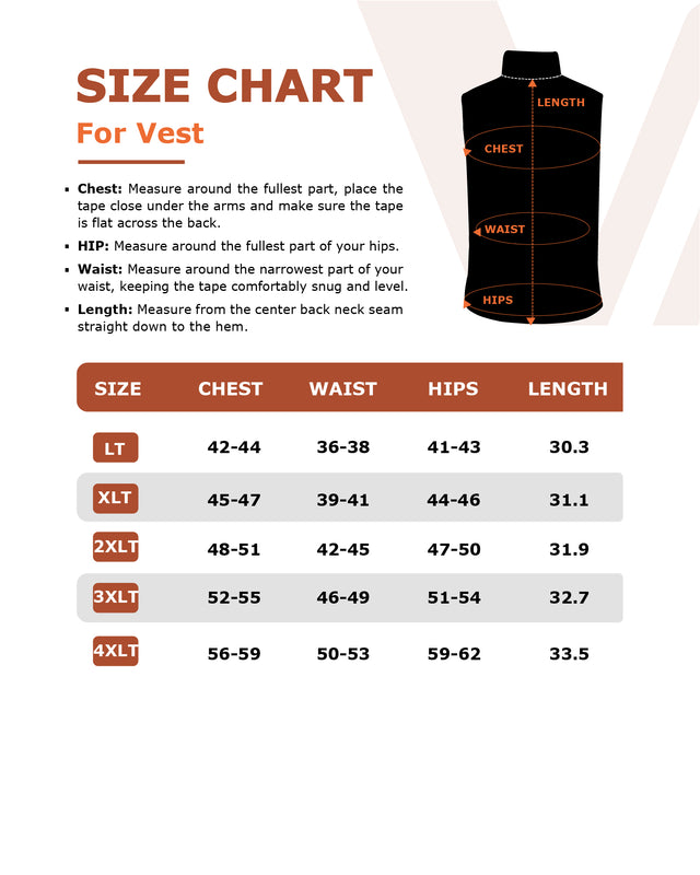 Men's Classic Heated Vest 7.4V & Heated Socks, M2118 & S10