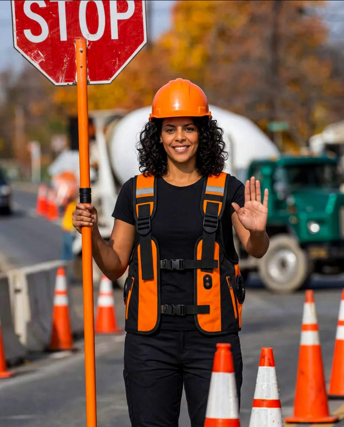 Cooling vest in the field