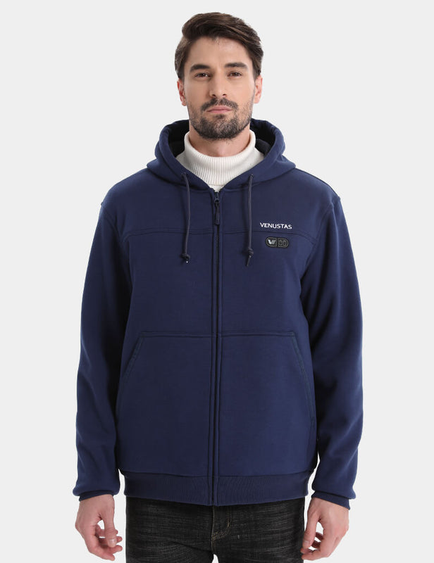 [Open Box] Unisex Dual Control Heated Fleece Hoodie 12V, U41G