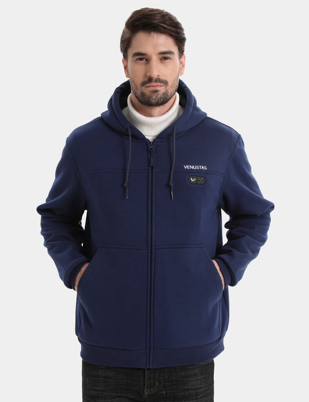 [Open Box] Unisex Dual Control Heated Fleece Hoodie 12V, U41G